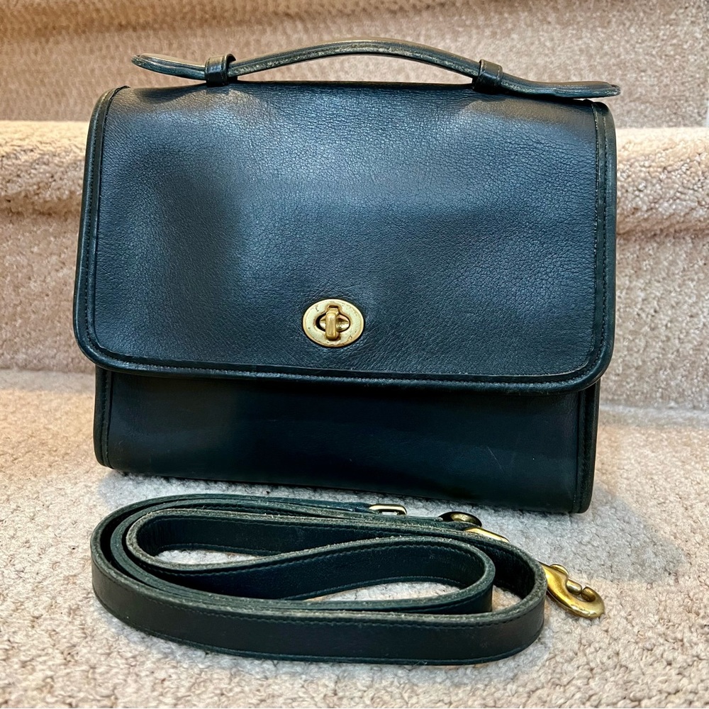 Vintage coach court 9870 forest green made in USA